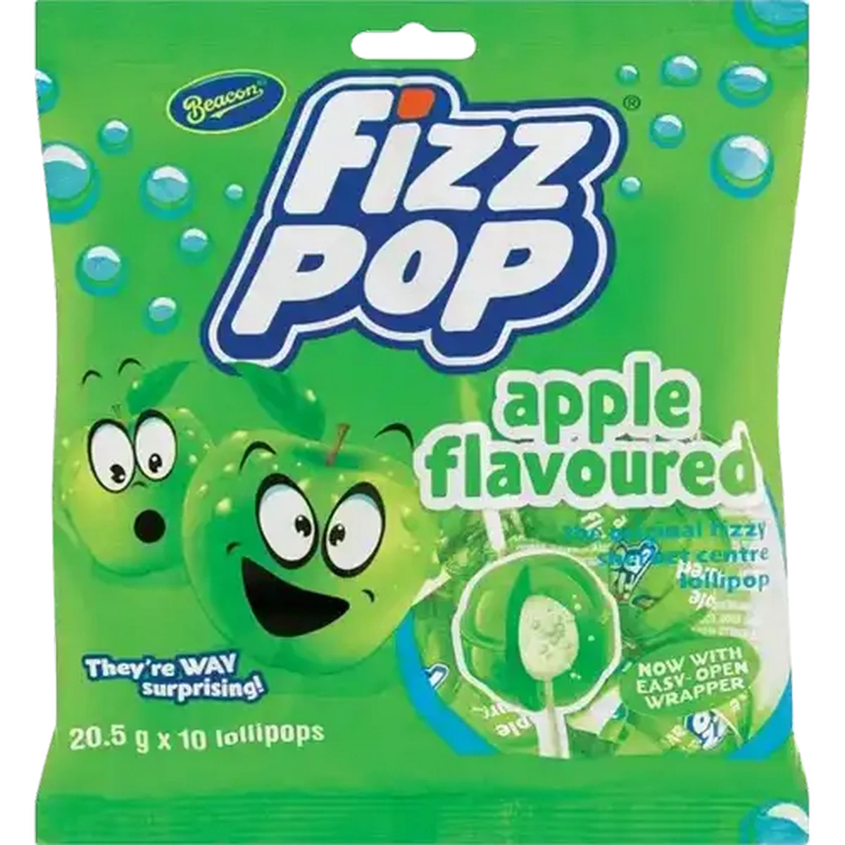 Checkers Sixty60 | Fizz Pop Apple Flavoured Lollipops 10 Pack