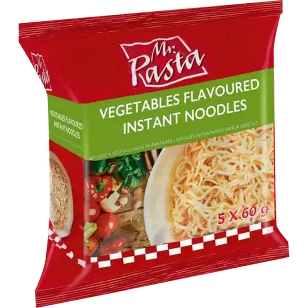 Checkers Sixty60 | Mr. Pasta Vegetable Instant Noodles 5 x 60g