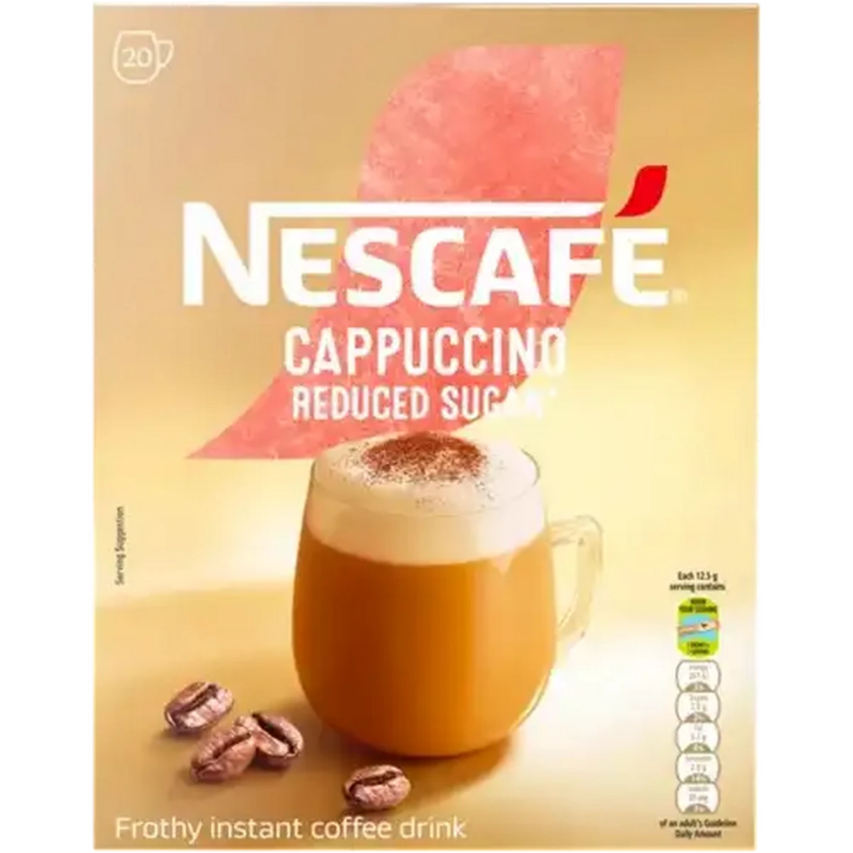 Checkers Sixty60 | NESCAFÉ Reduced Sugar Cappuccino 20 x 12.5g