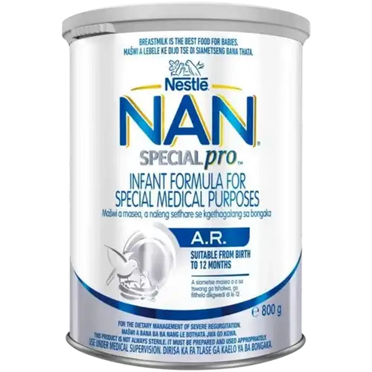 Image of NAN SPECIALpro A.R. 0-6 Months Infant Formula for Special Medical Purposes 800g