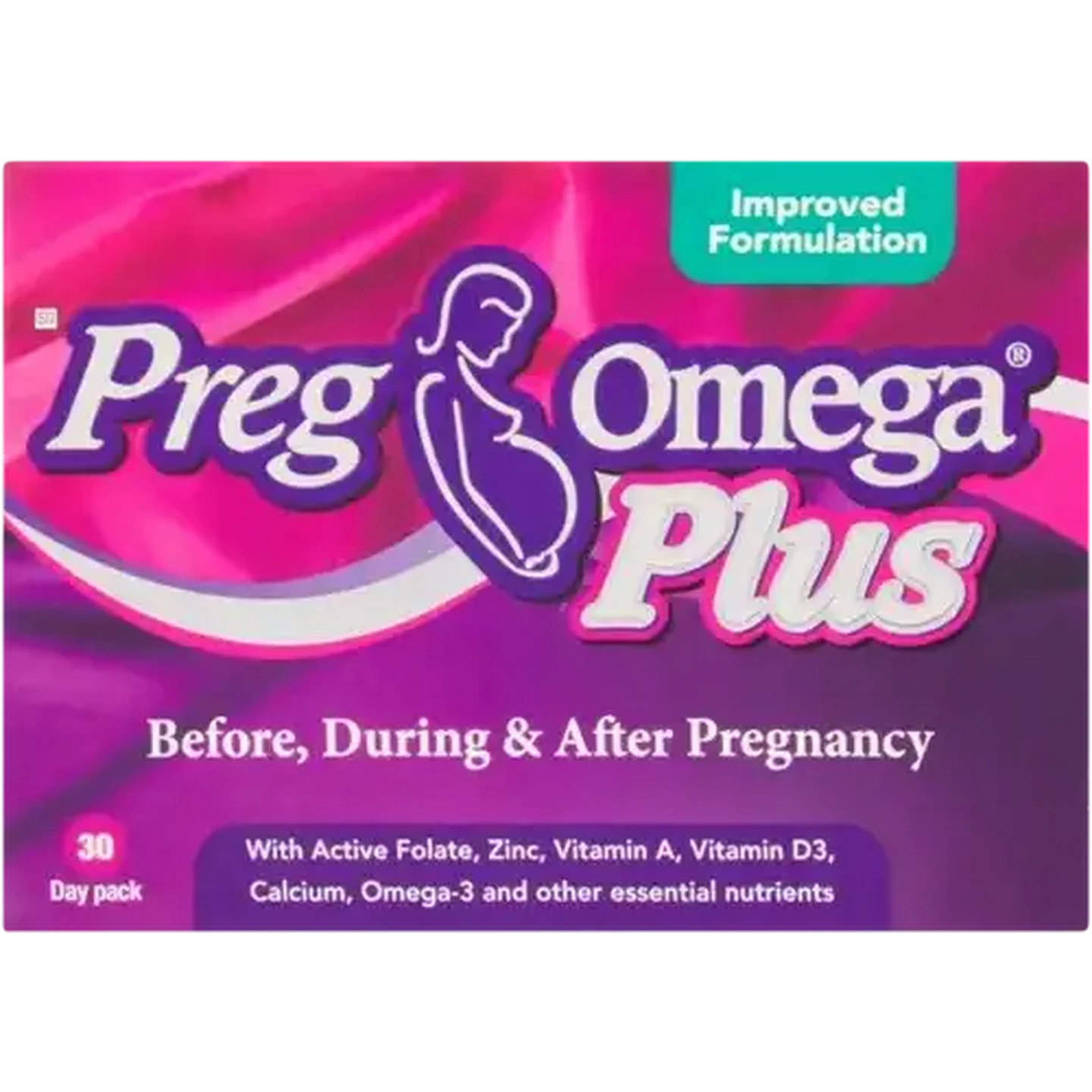Image of PregOmega Plus All-In-One Supplement 30 Pack