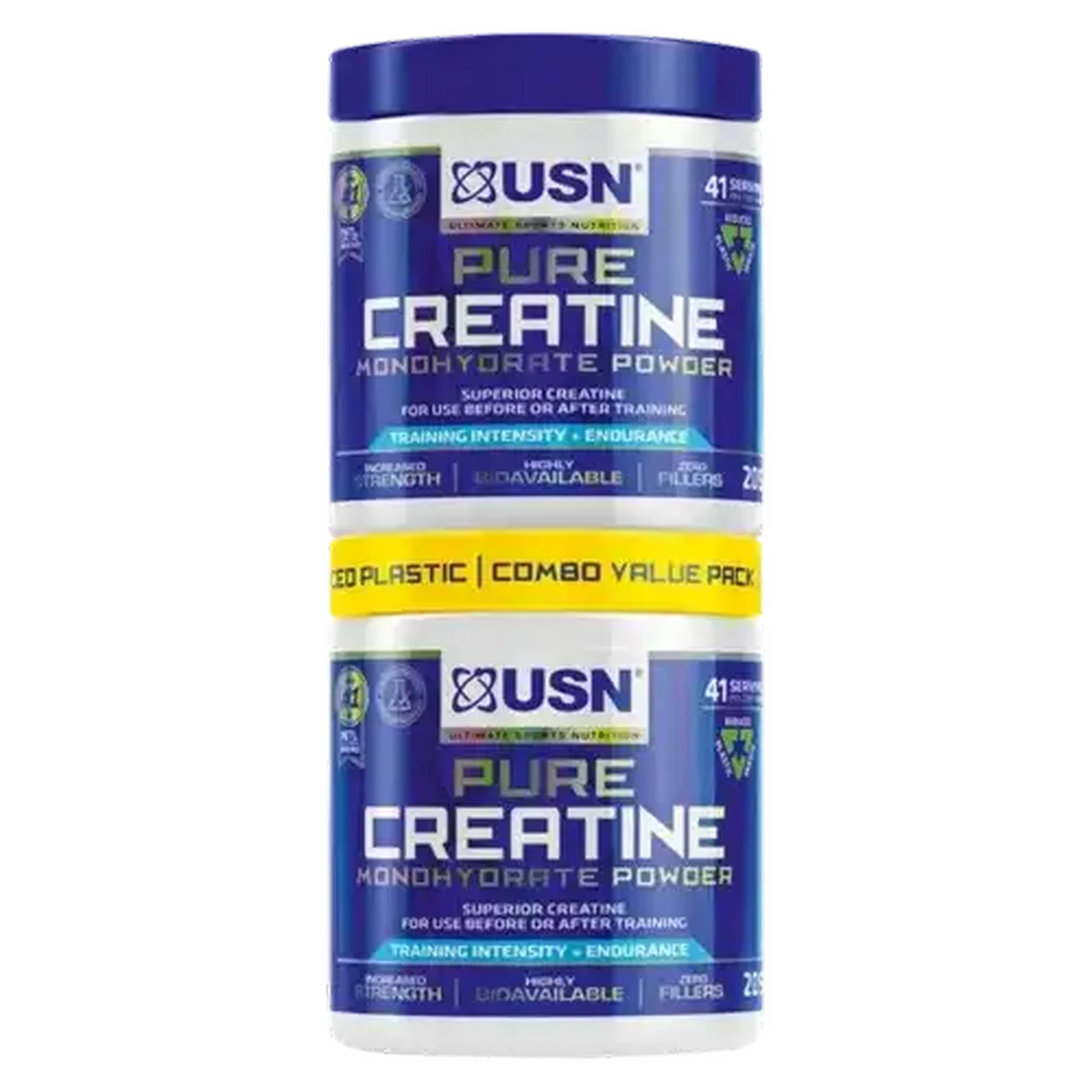 Image of USN Pure Creatine Monohydrate Powder 2 x 100g