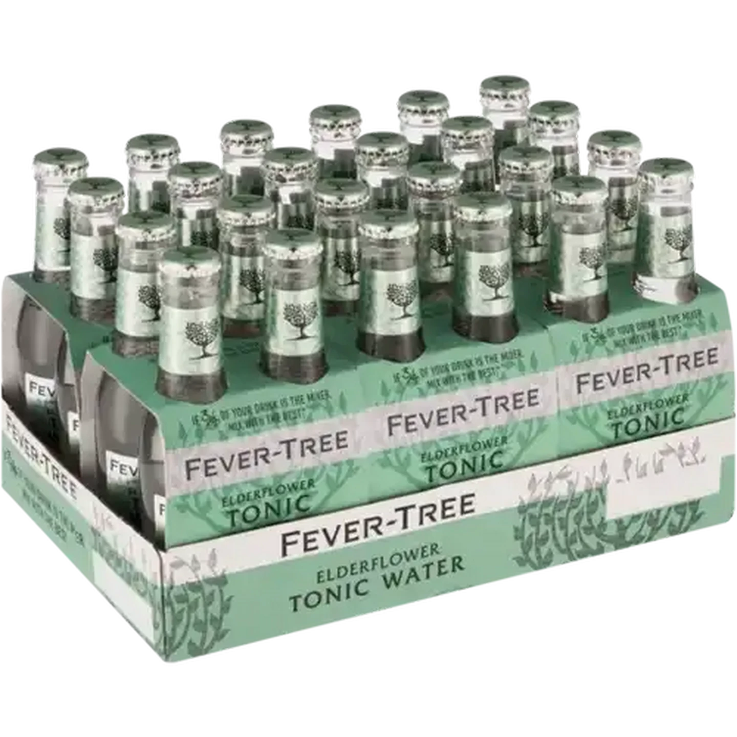 Image of Fever-Tree Elderflower Tonic Water Bottles 24 x 200ml