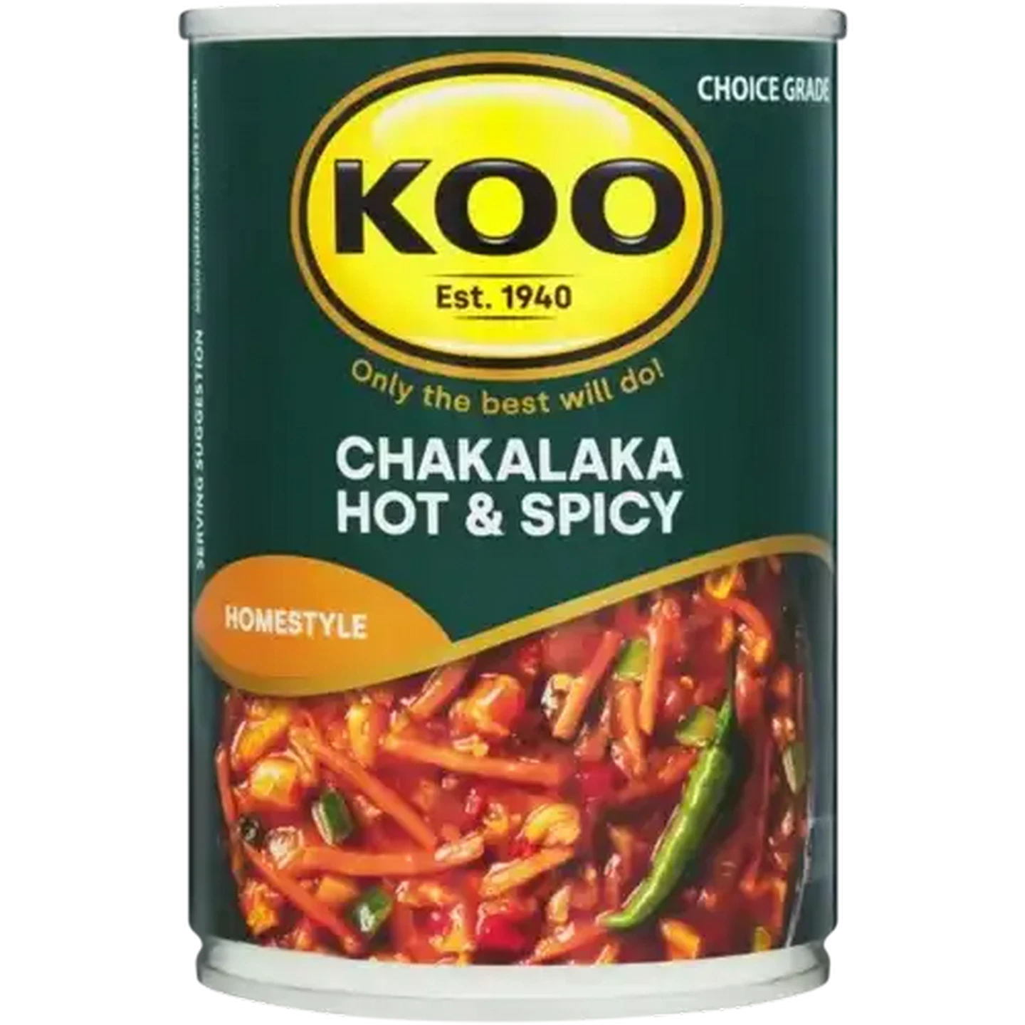 Checkers Sixty60 | KOO Hot & Spicy Chakalaka 410g