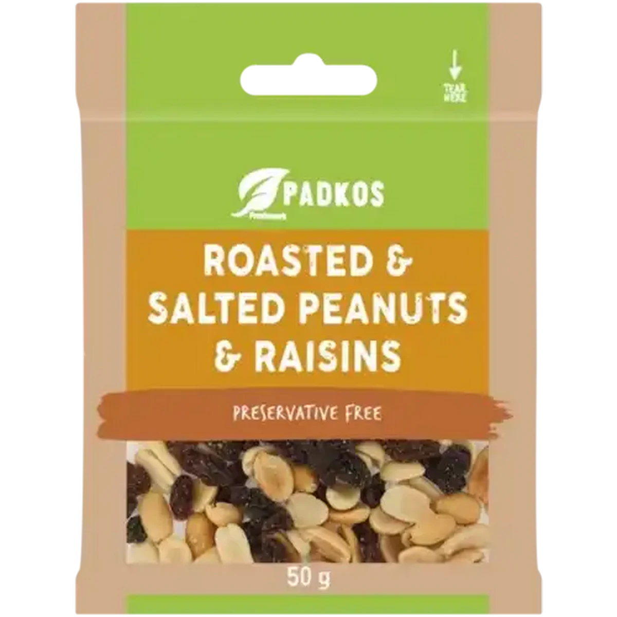 Checkers Sixty60 | Padkos Roasted & Salted Peanuts & Raisins 50g