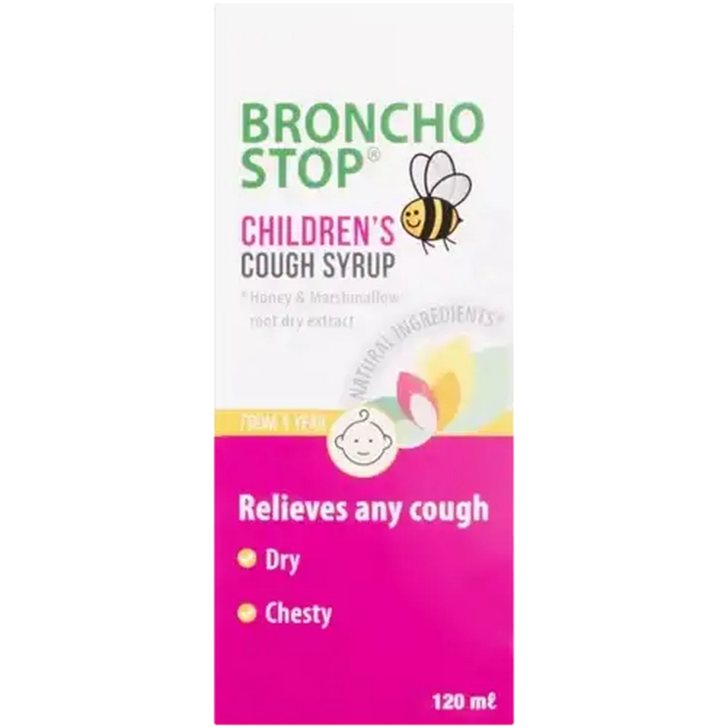 Image of Bronchostop Children's Cough Syrup 120ml