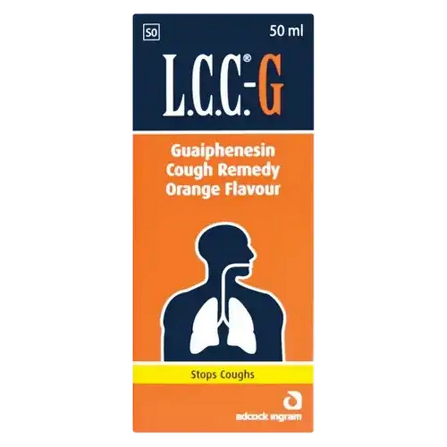 Checkers Sixty60 | LCC-G Orange Flavoured Cough Syrup 50ml