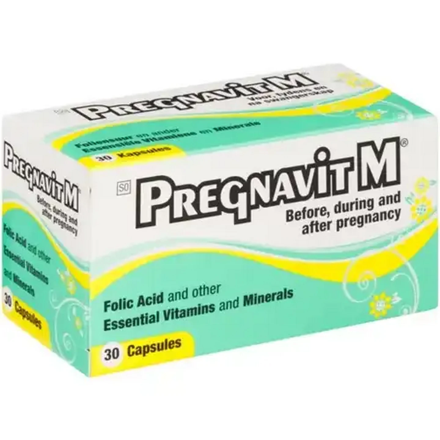 Image of Pregnavit M Supplement Capsules 30 Pack