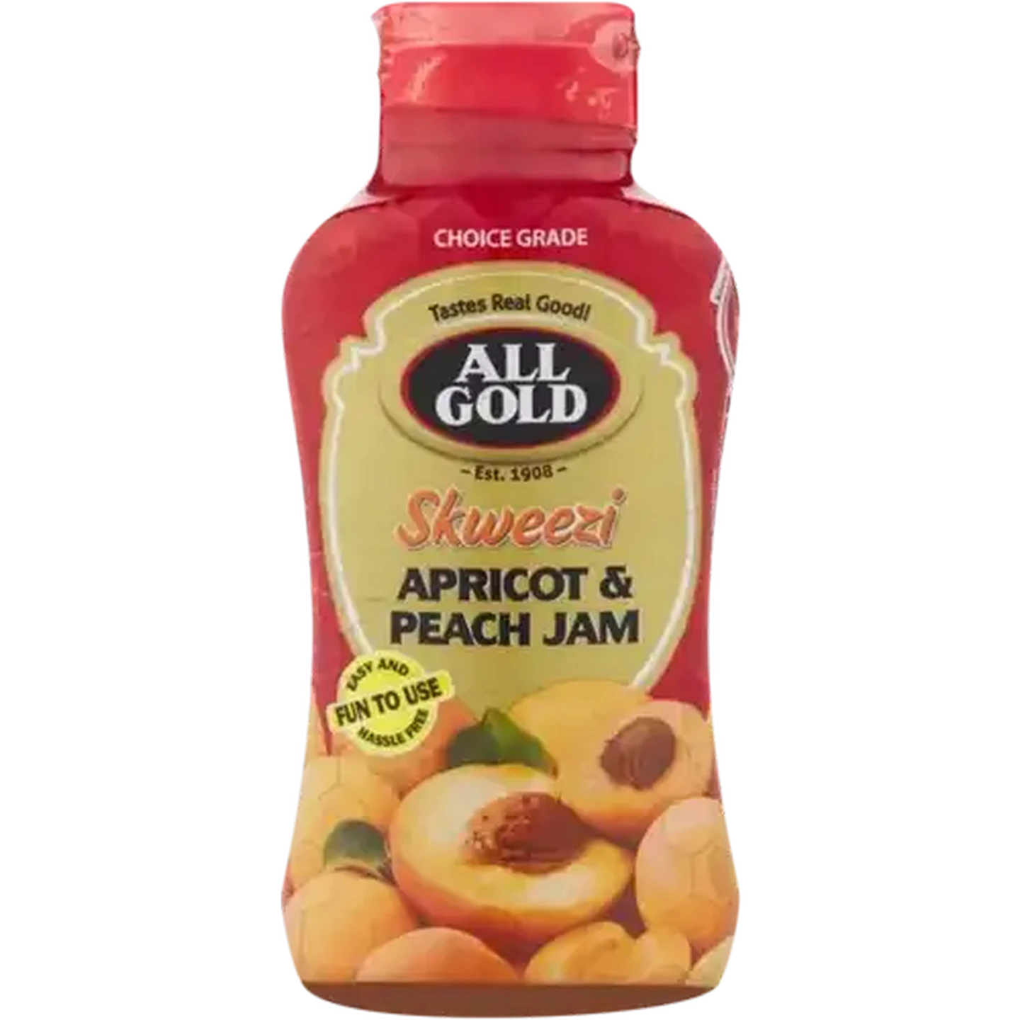 Checkers Sixty60 | ALL GOLD Skweezi Apricot & Peach Jam Bottle 460g