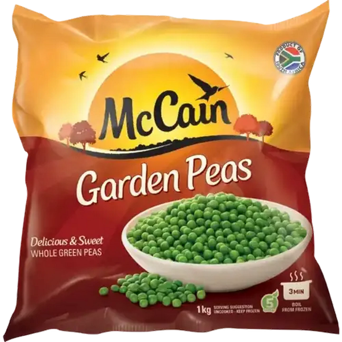 Image of McCain Frozen Garden Peas 1kg