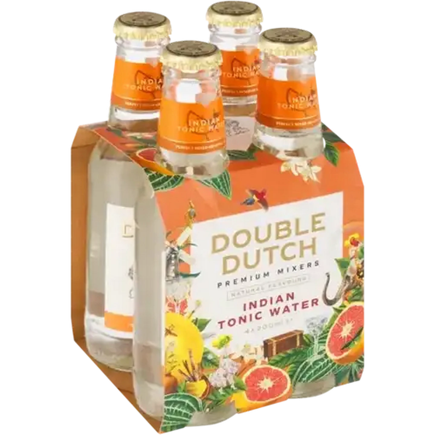 Image of Double Dutch Indian Tonic Water Bottles 4 x 200ml