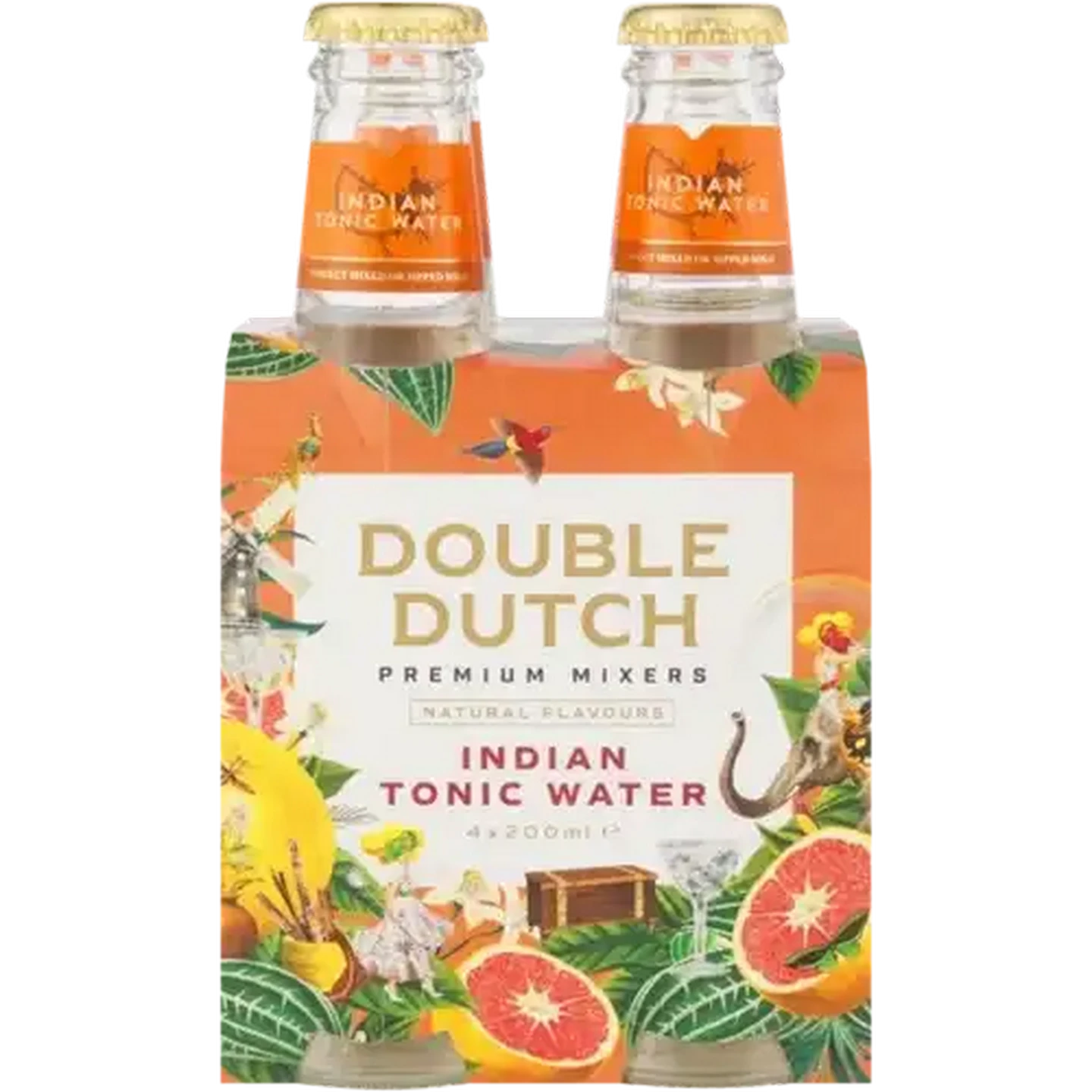Image of Double Dutch Indian Tonic Water Bottles 4 x 200ml