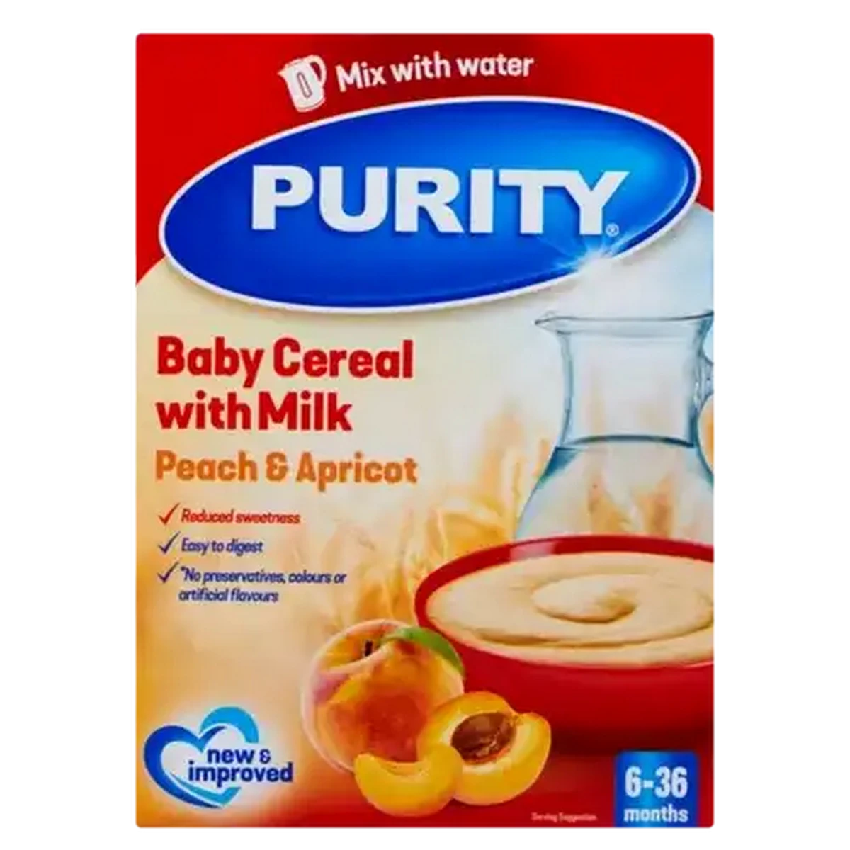 Checkers Sixty60 | PURITY Peach & Apricot Flavoured Baby Cereal With ...