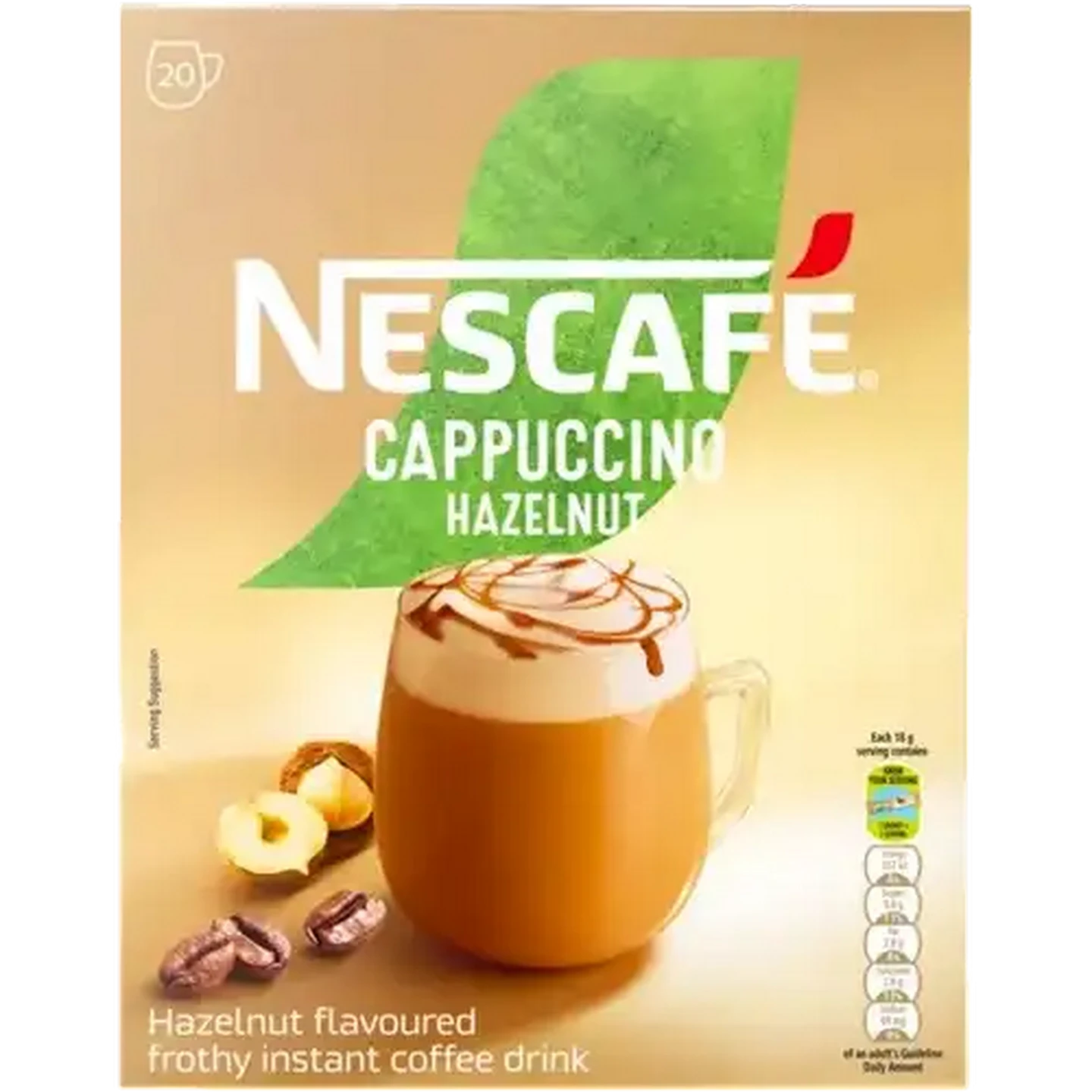 Checkers Sixty60 | NESCAFÉ Hazelnut Instant Cappuccino 20 x 18g