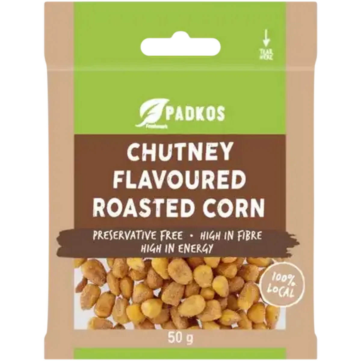 Checkers Sixty60 | Padkos Chutney Flavoured Roasted Corn 50g