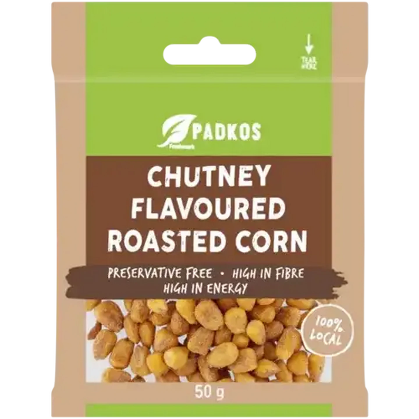 ちゃーこです₊⁎⁺˳✧༚ Checkers Sixty60 | Padkos Chutney Flavoured Roasted Corn 50g