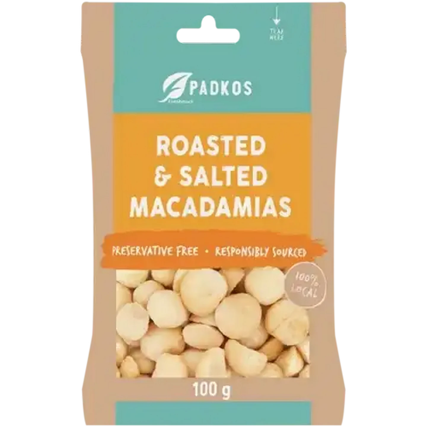Checkers Sixty60 | Padkos Roasted & Salted Macadamia Nuts 100g