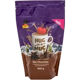Hug In A Mug Hot Chocolate Pouch 500g