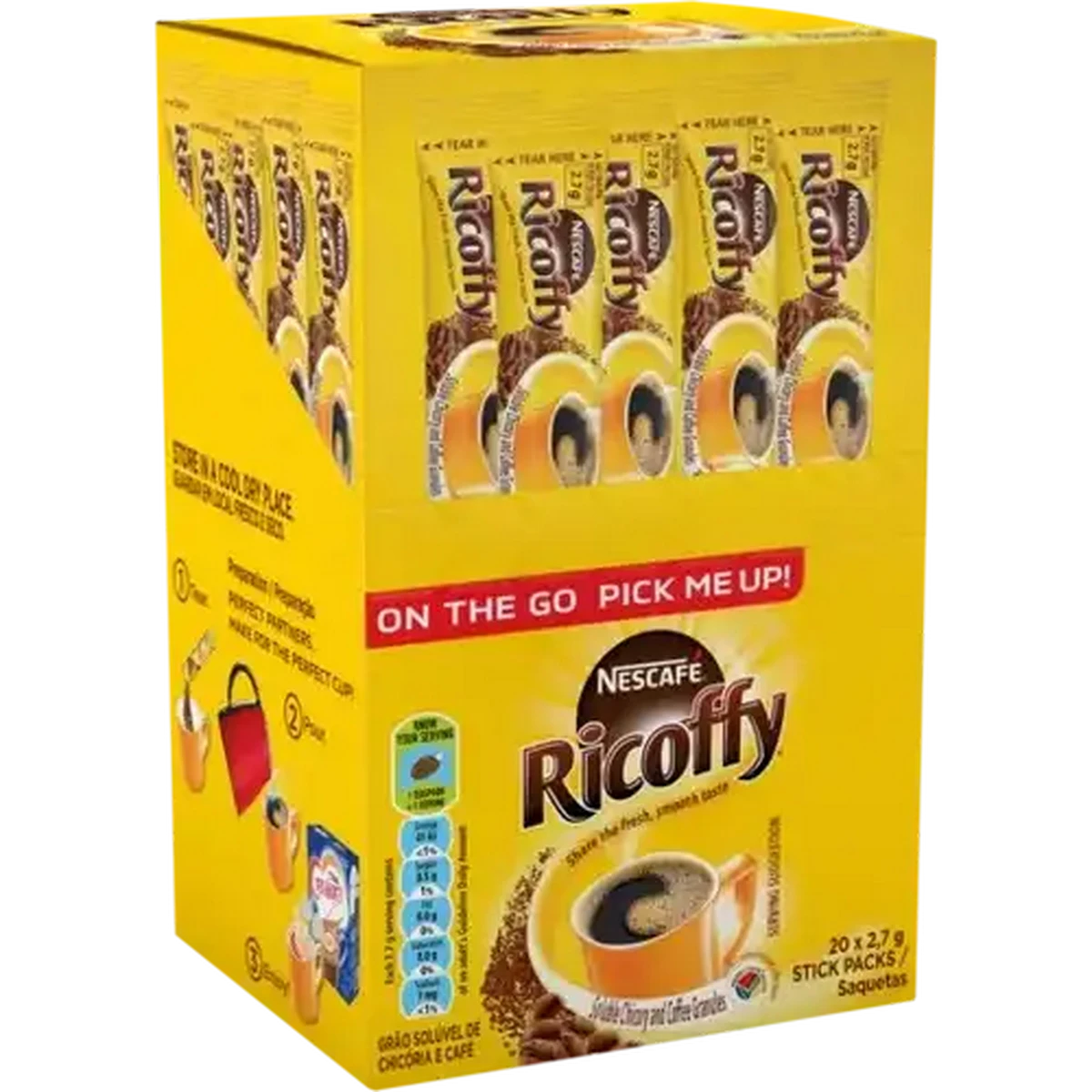 Checkers Sixty60 | NESCAFÉ RICOFFY Instant Coffee Sticks 20 x 2.7g