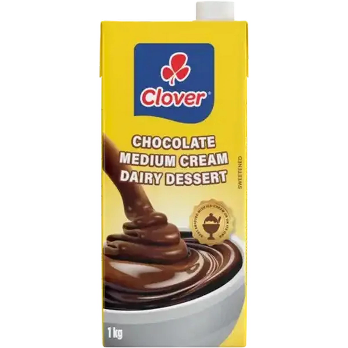 Checkers Sixty60 | Clover Chocolate Medium Cream Dairy Dessert 1kg