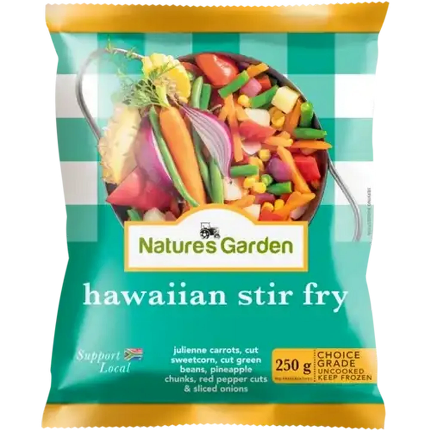 Checkers Sixty60 | Nature's Garden Frozen Hawaiian Stir Fry 250g