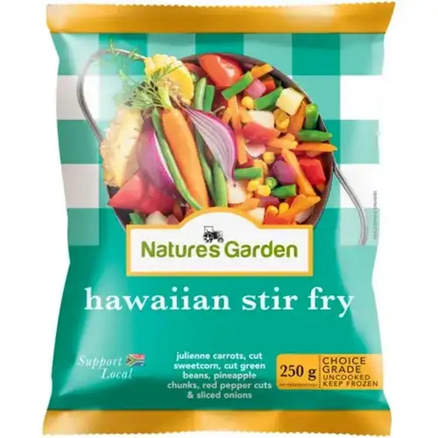Image of Nature's Garden Frozen Hawaiian Stir Fry 250g