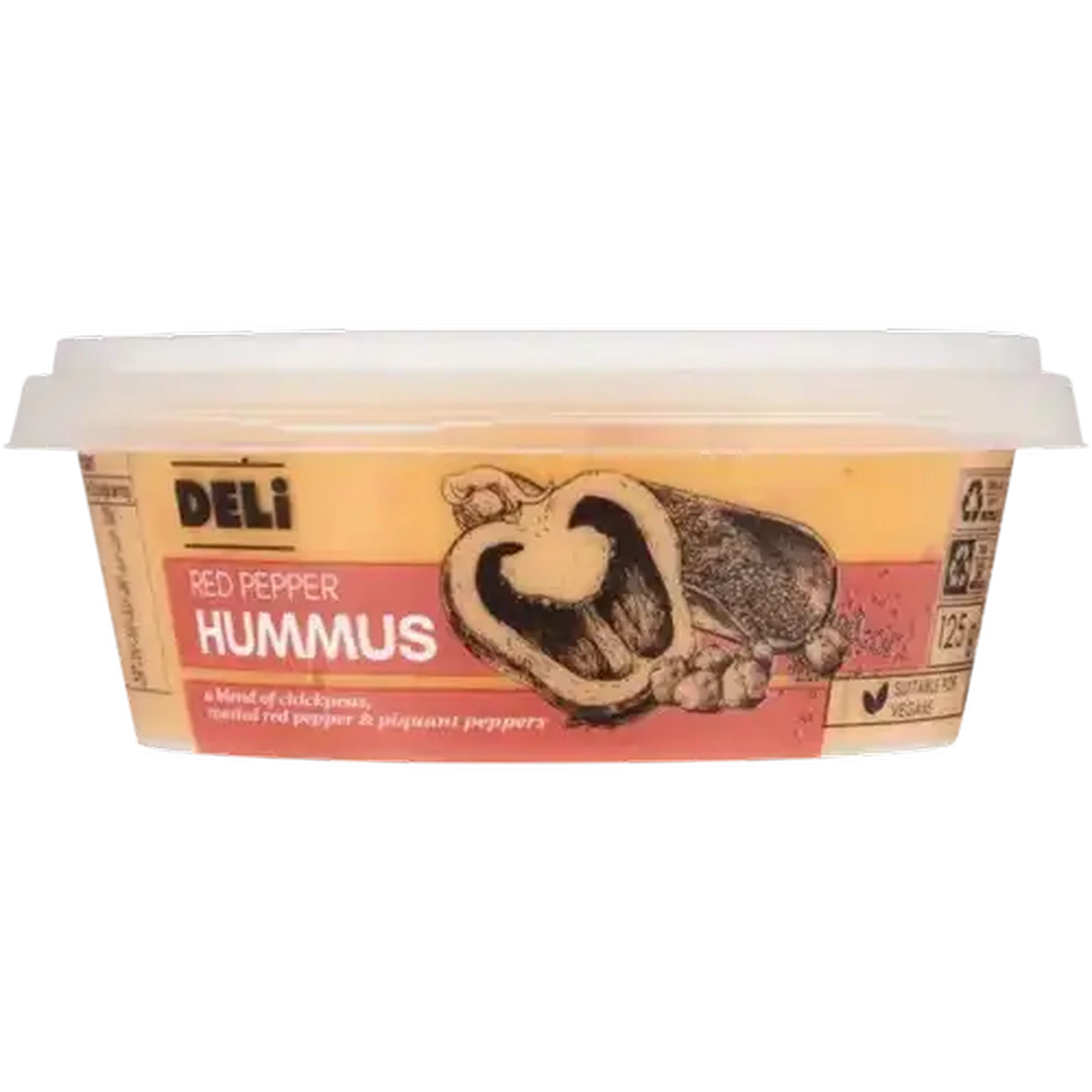 Image of Red Pepper Hummus 125g