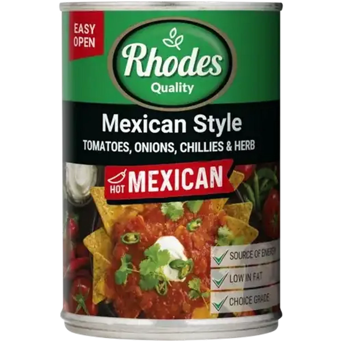 Checkers Sixty60 | Rhodes Quality Hot Mexican Style Tomatoes 410g