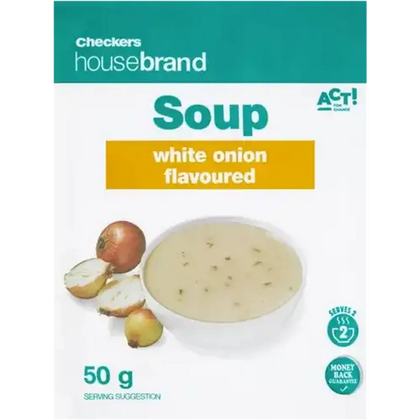 Checkers Sixty60 | Checkers Housebrand White Onion Flavoured Soup 50g