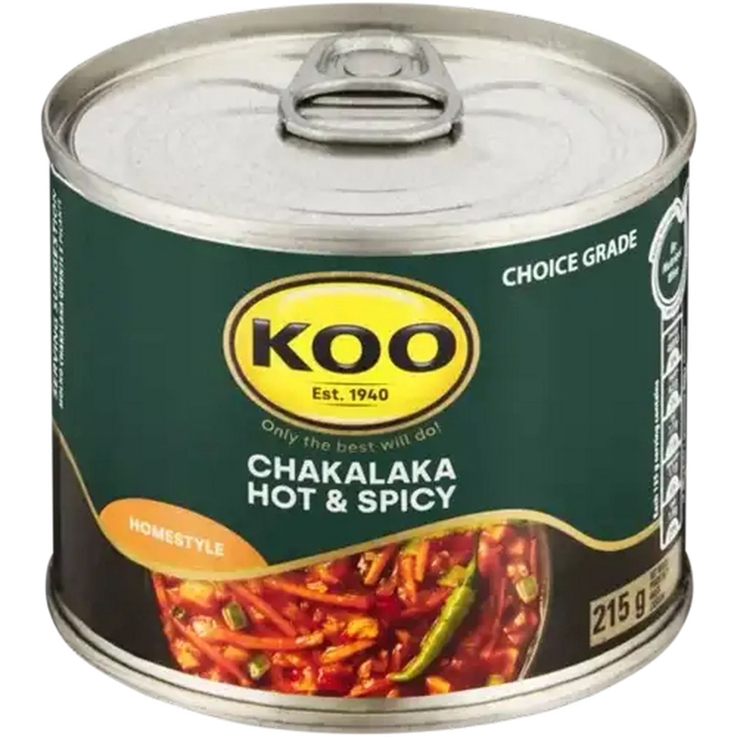 Checkers Sixty60 | KOO Hot & Spicy Chakalaka 215g
