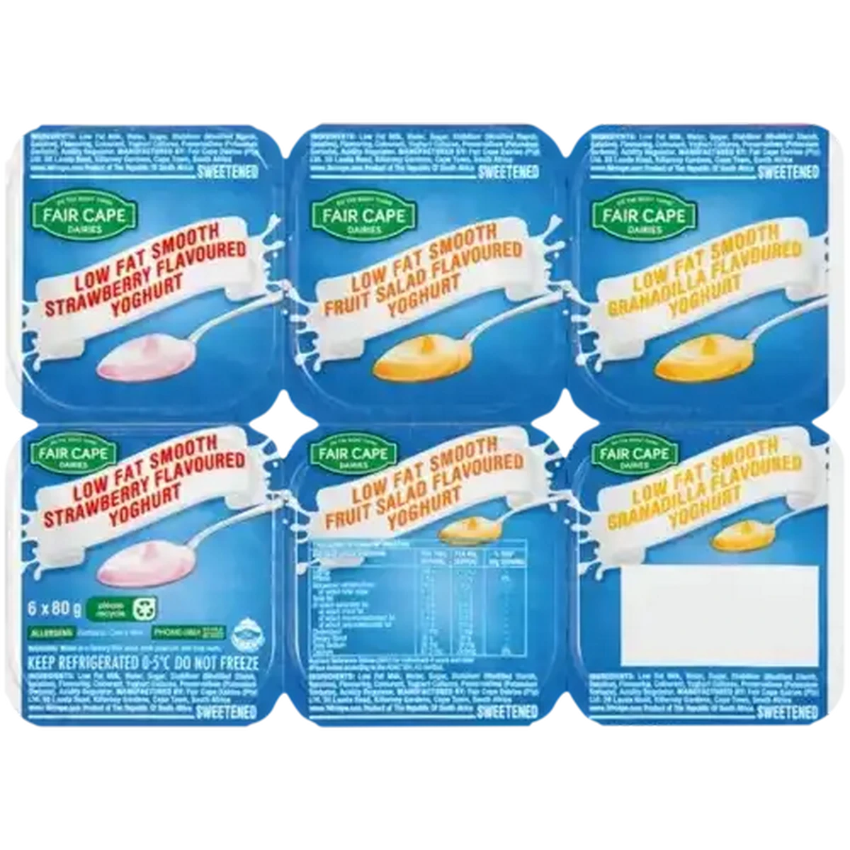 Checkers Sixty60 | Fair Cape Dairies Assorted Low Fat Smooth