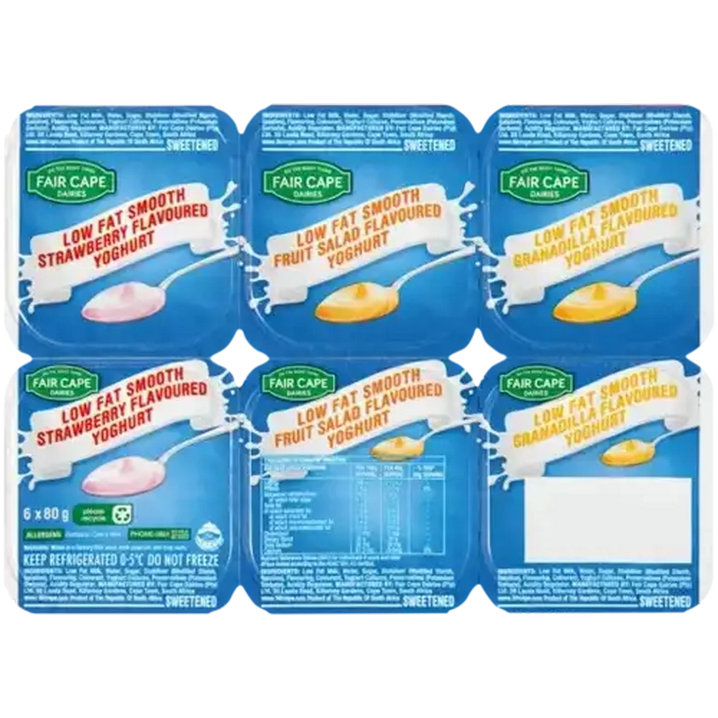 Checkers Sixty60 | Fair Cape Dairies Assorted Low Fat Smooth