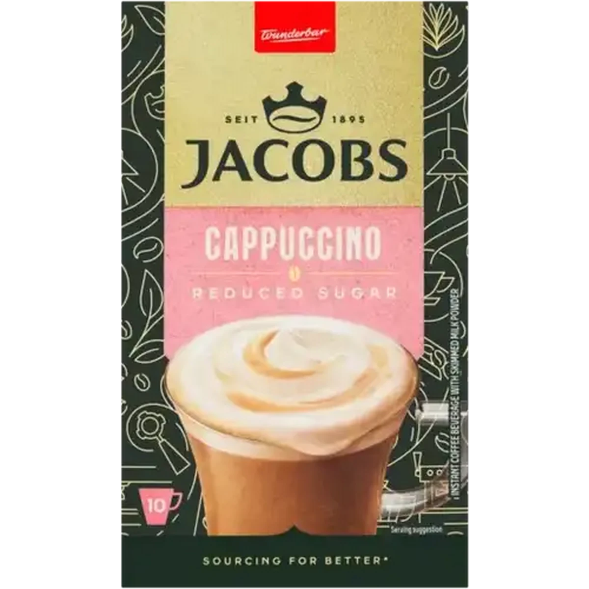 Checkers Sixty60 | Jacobs Reduced Sugar Cappuccino 10 x 11.1g