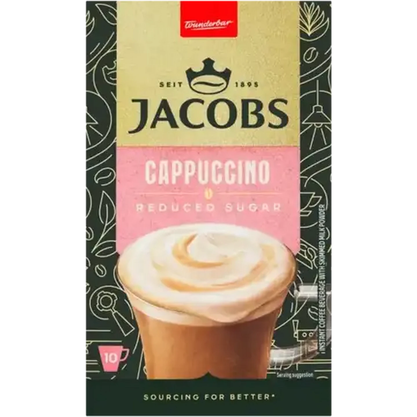 Checkers Sixty60 | Jacobs Reduced Sugar Cappuccino 10 x 11.1g