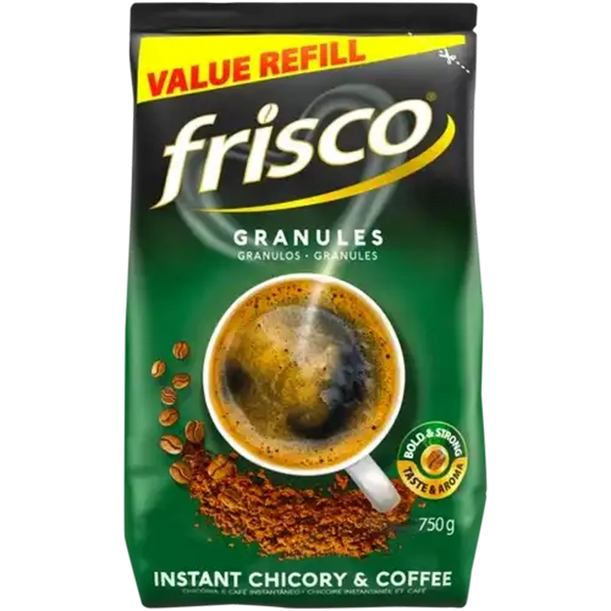 ꕤ︎︎ちょこっとブレス‪ෆ‪.*・゜c. Checkers Sixty60 | Frisco Granules Instant Chicory & Coffee Pouch 750g