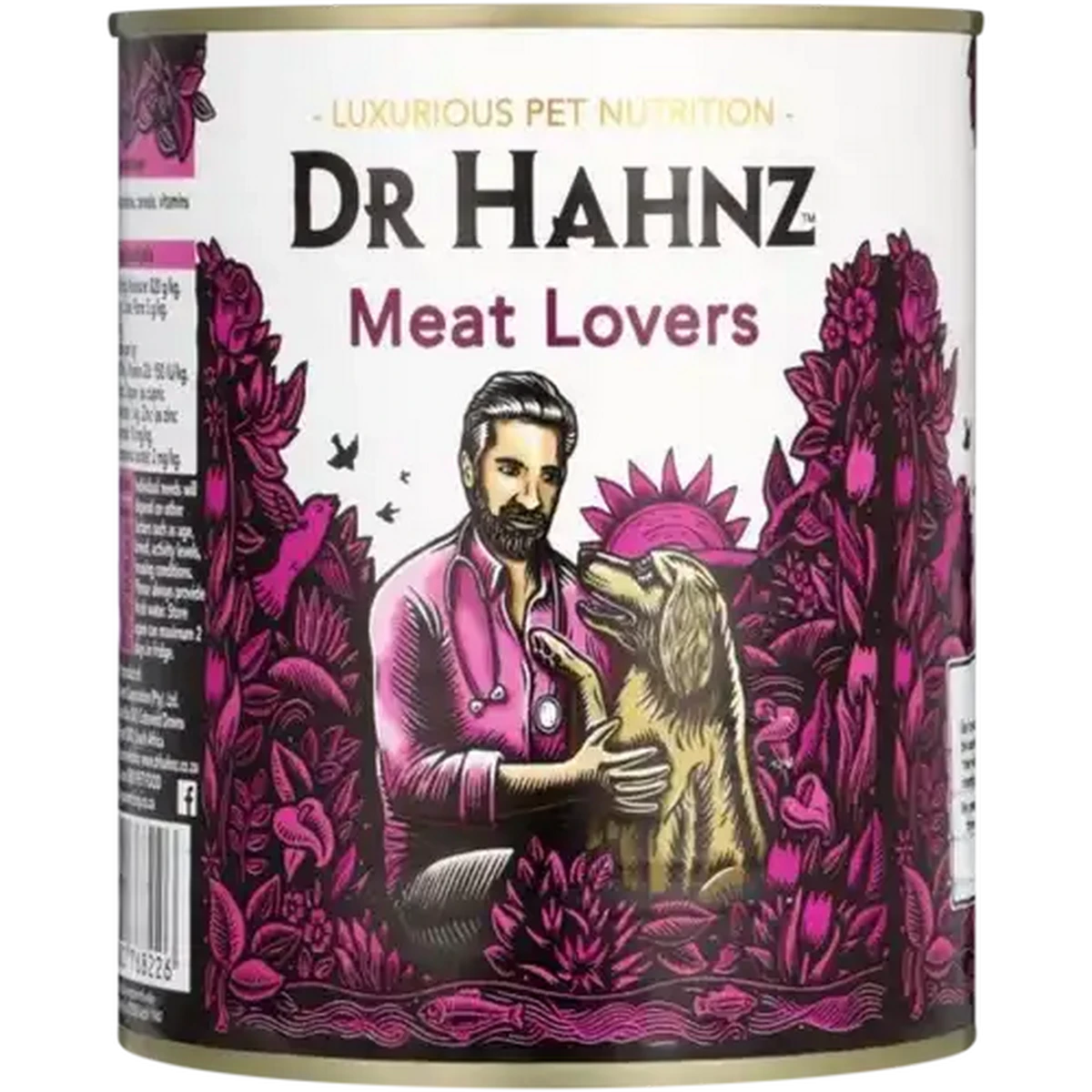 Checkers Sixty60 | Dr Hahnz Meat Lovers Canned Adult Dog Food 830g