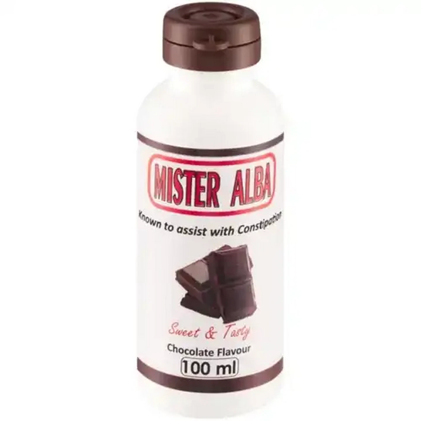 Image of Mister Alba Chocolate Flavour Laxative Suspension 100ml