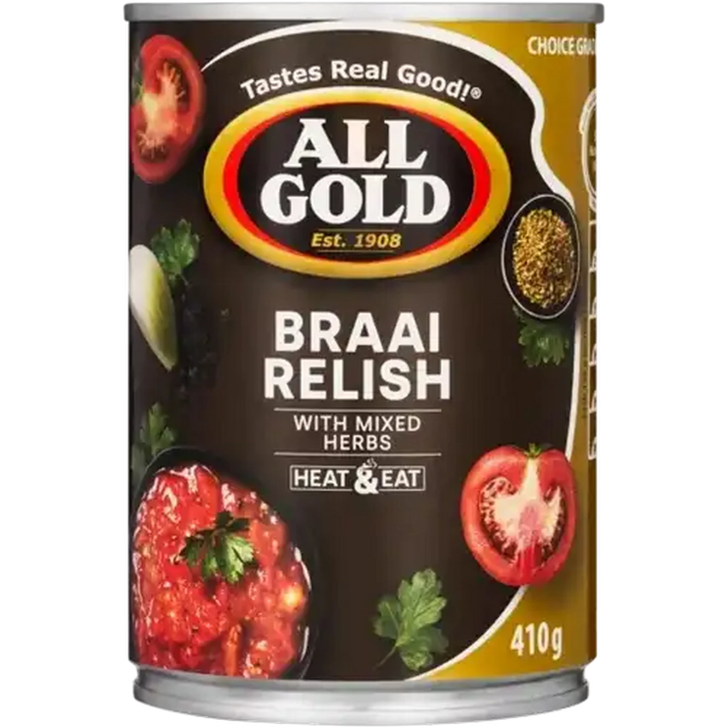 Checkers Sixty60 | ALL GOLD Braai Relish with Mixed Herbs 410g