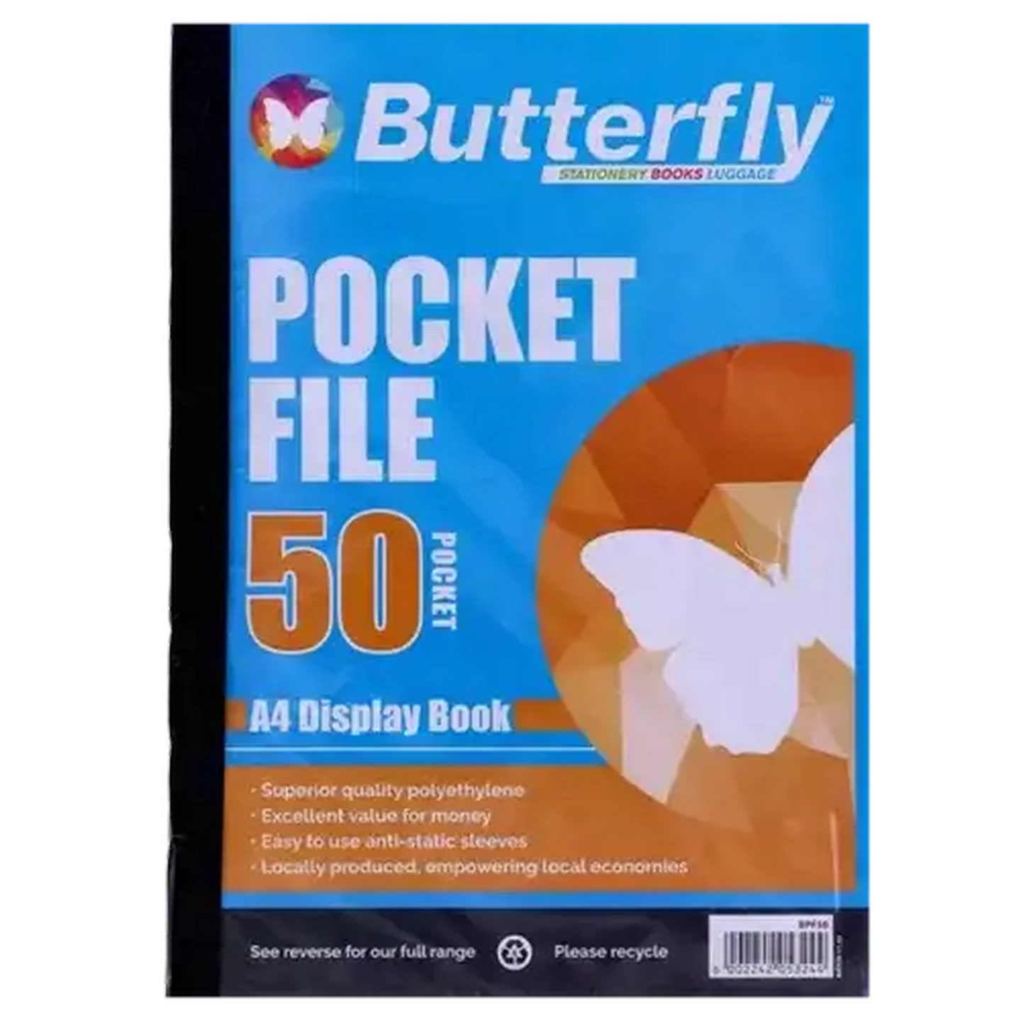 Checkers Sixty60 | Butterfly A4 Display File 50 Pockets