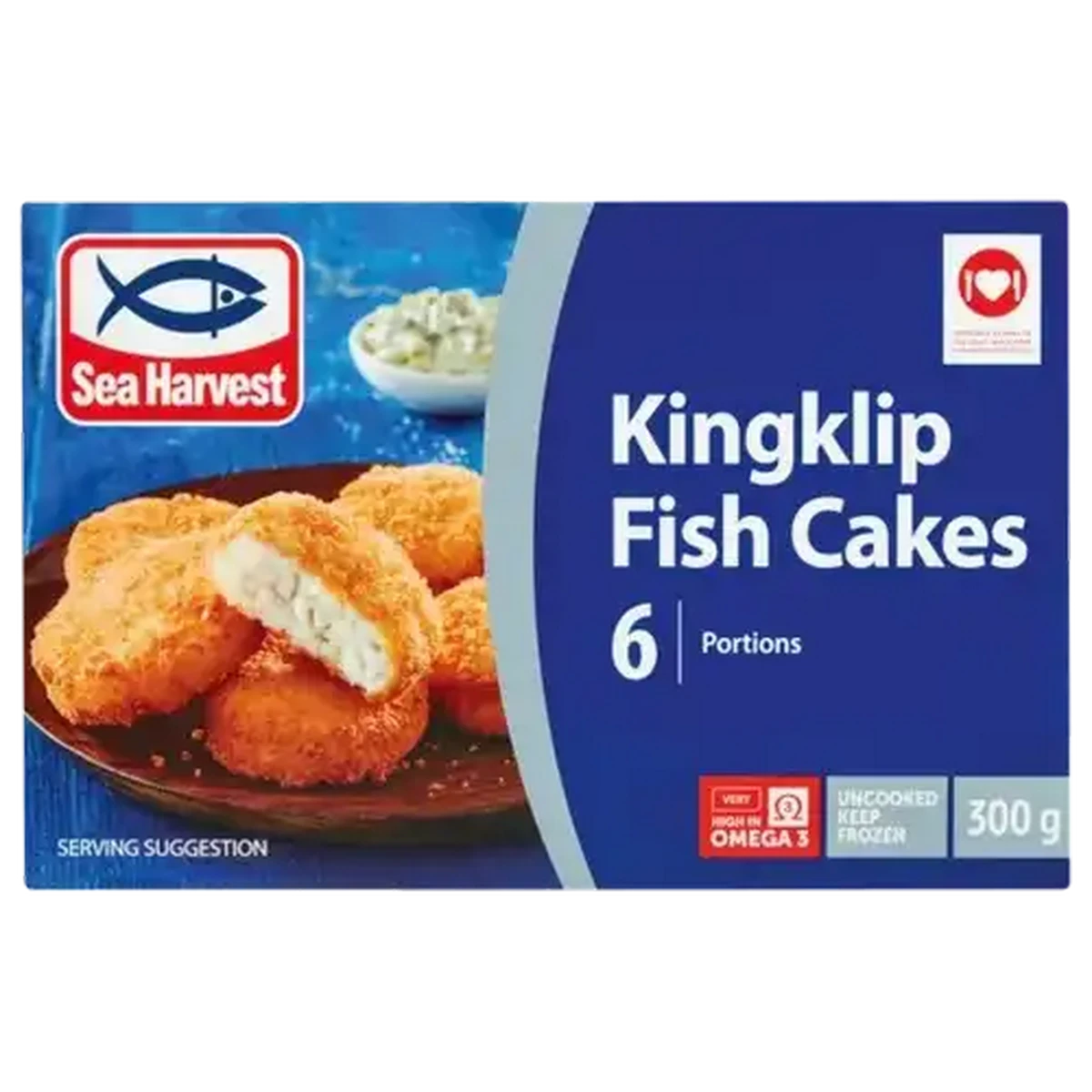 Checkers Sixty60 | Sea Harvest Frozen Kingklip Fish Cakes 300g
