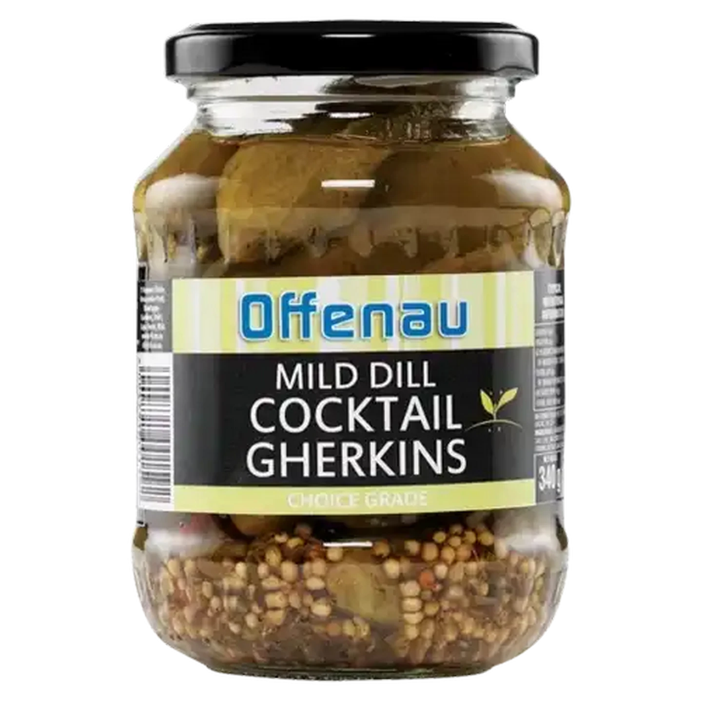 Image of Offenau Mild Dill Cocktail Gherkins 340g