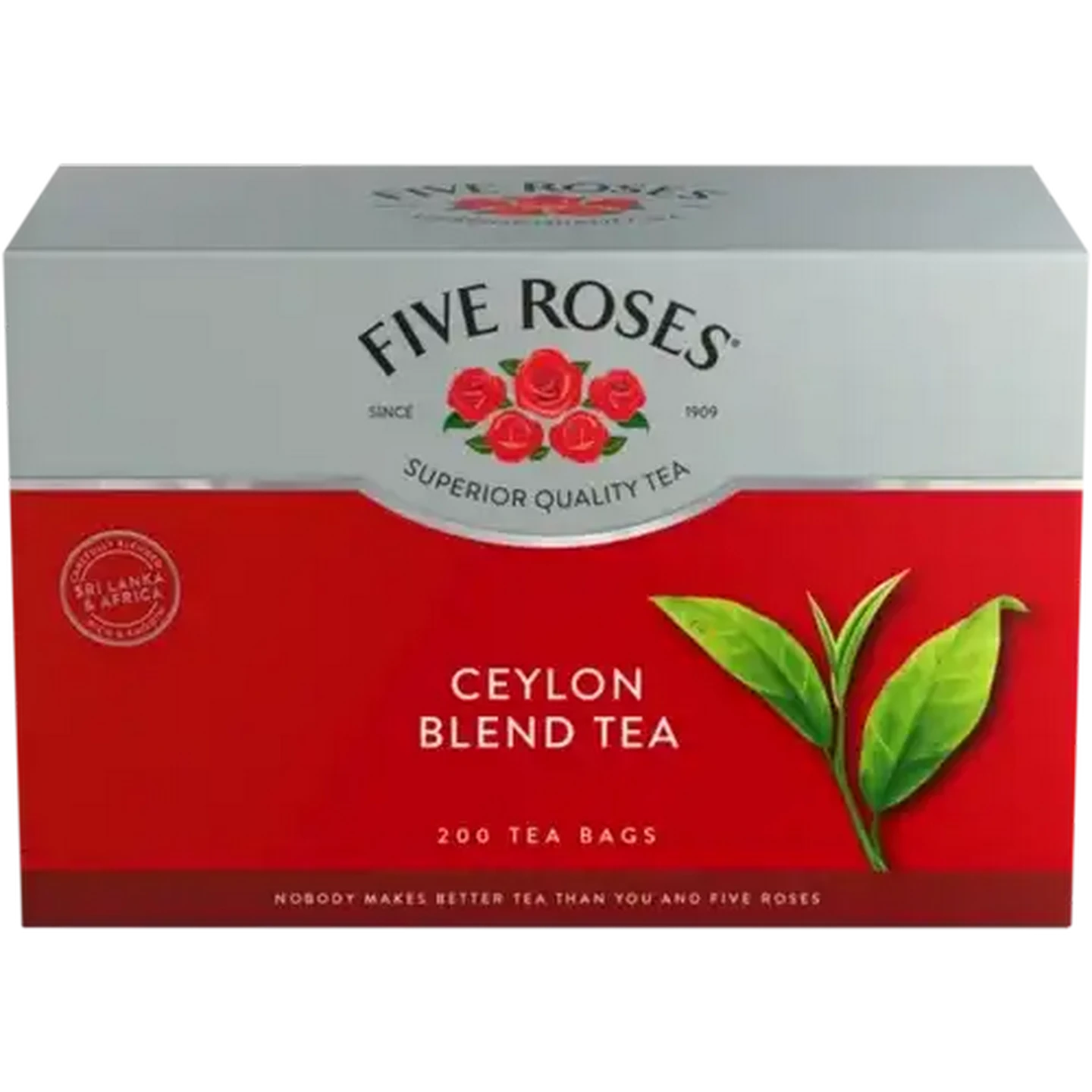 Checkers Sixty60 | Five Roses Ceylon Blend Tagless Tea Bags 200 Pack