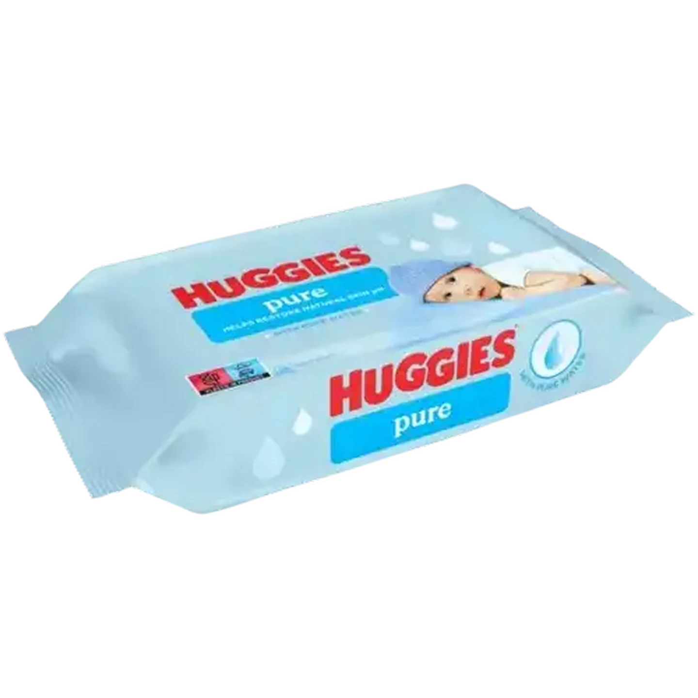 Image of Huggies Pure Baby Wipes 56 Pack