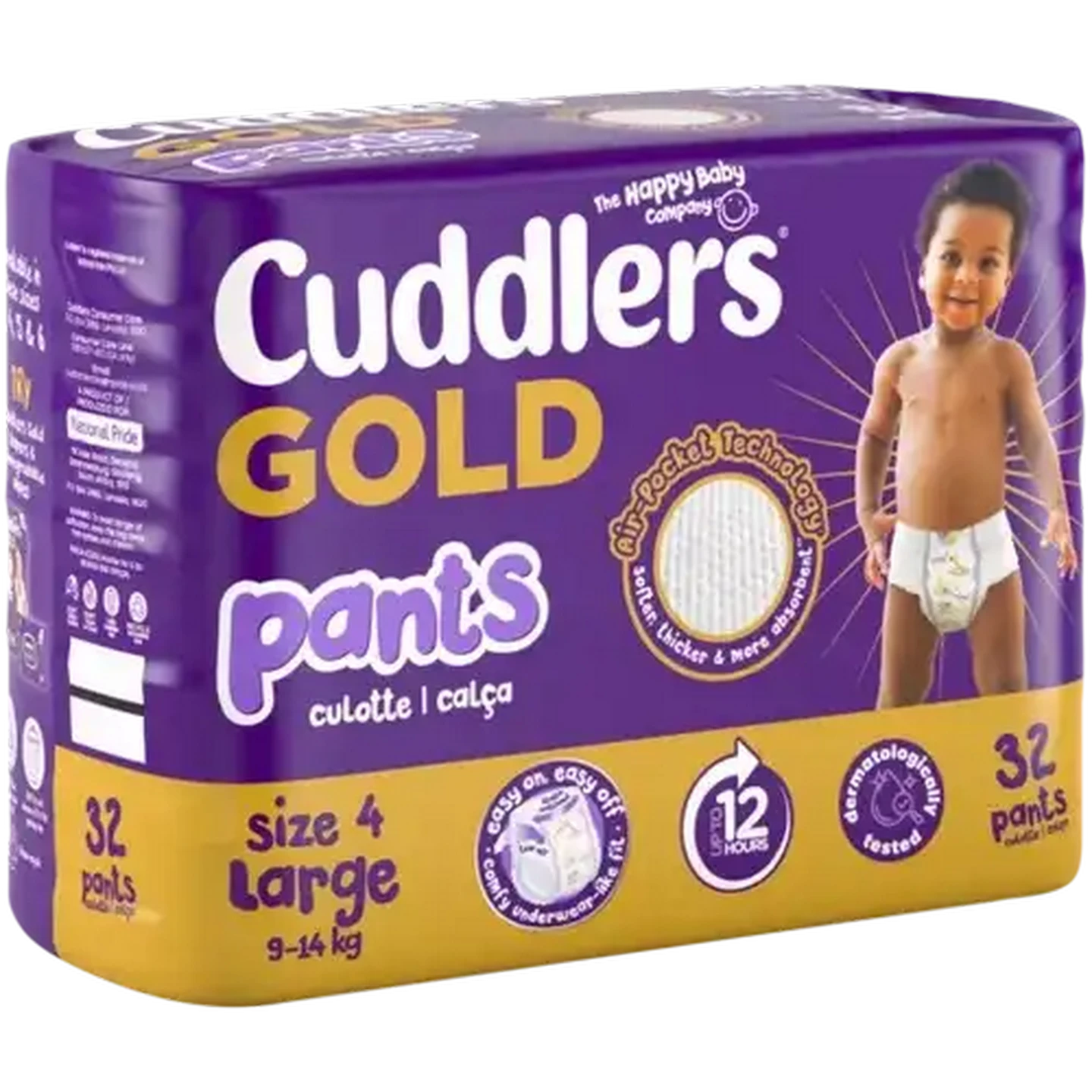 Checkers Sixty60 | Cuddlers Gold Size 4 Disposable Nappy Pants 32 Pack