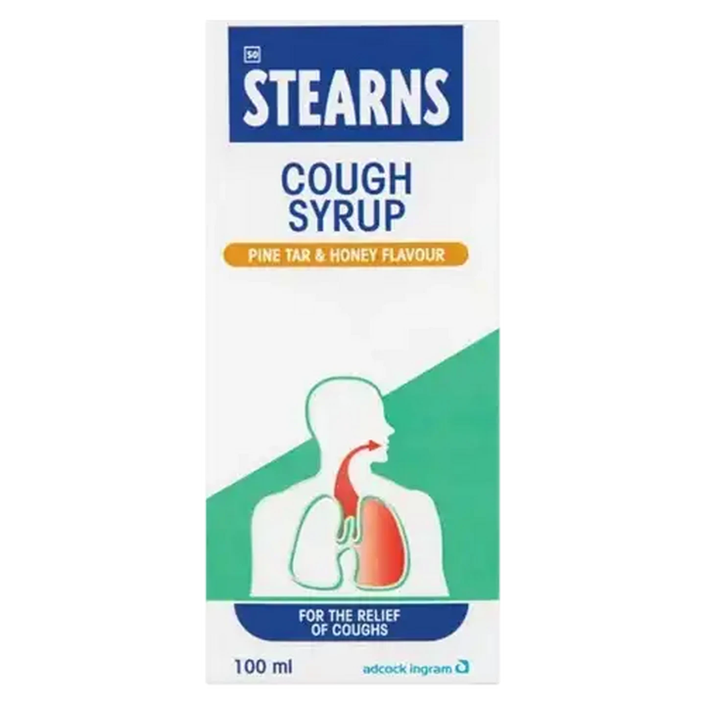 Image of Stearns Pine, Tar & Honey Cough Syrup 100ml