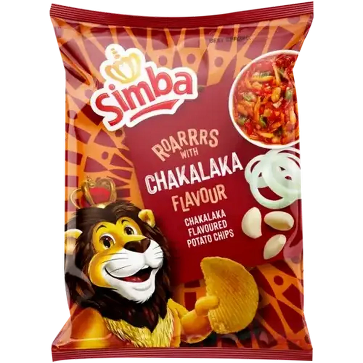 Checkers Sixty60 | Simba Chakalaka Flavoured Potato Chips 120g