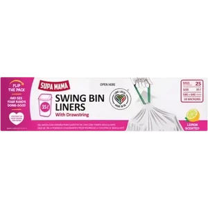 Checkers Sixty60 | Supa Mama Lemon Scented Swing Bin Liners with