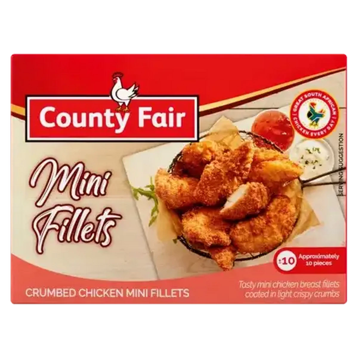Checkers Sixty60 | County Fair Frozen Crumbed Chicken Mini Fillets 400g