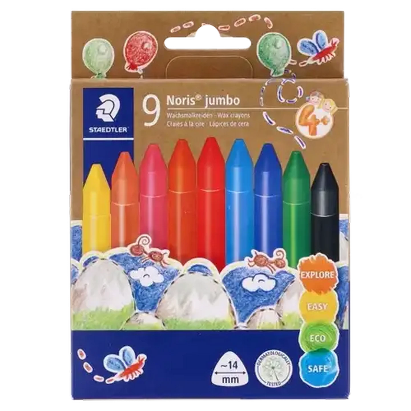 Checkers Sixty60 | Staedtler Multicoloured Noris Super Jumbo Wax