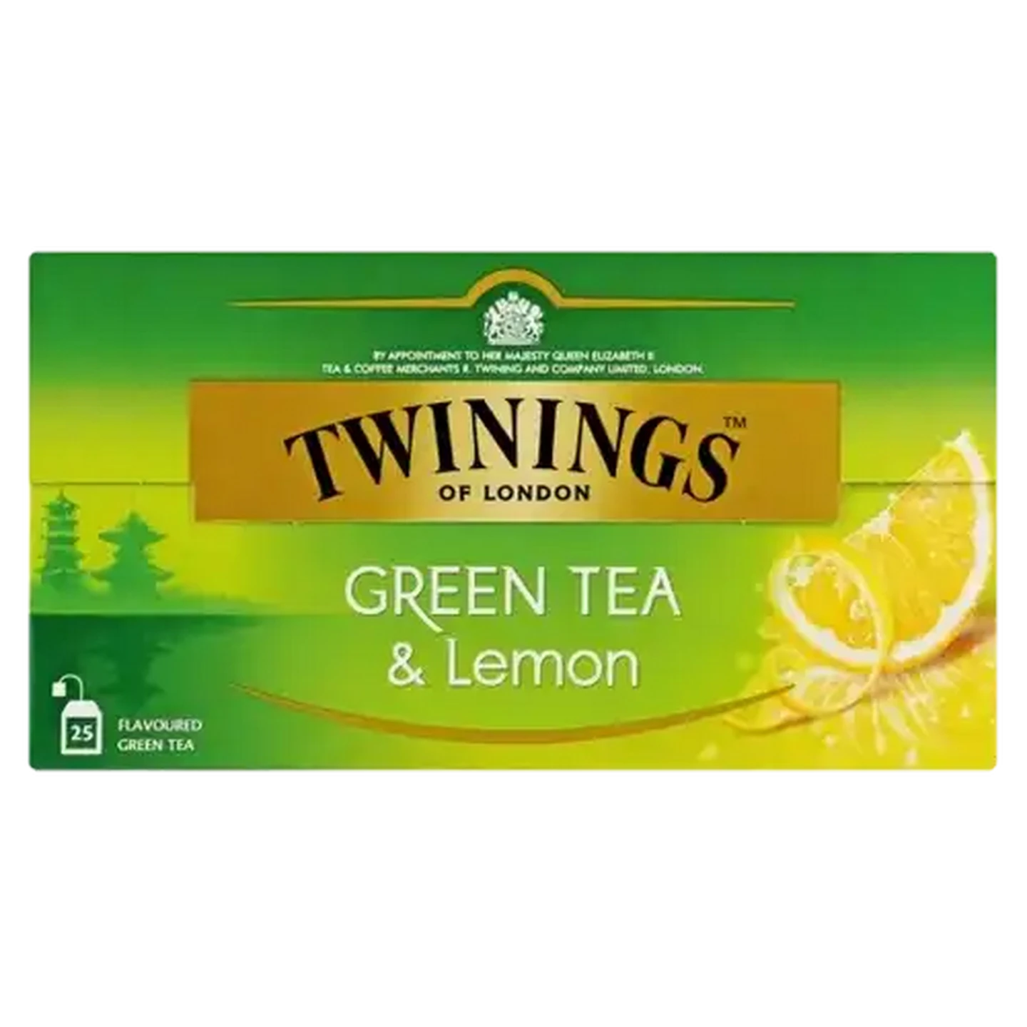 Image of Twinings Green Tea Flavoured Lemon Tea 25 Pack
